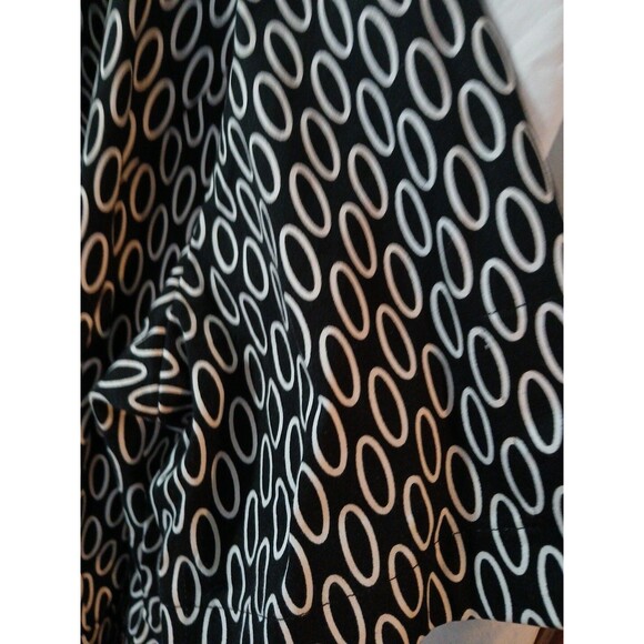 Lane Bryant Black And White Circle Print Blazer/ Jacket  Front Buttons  WM-24 - Picture 13 of 16